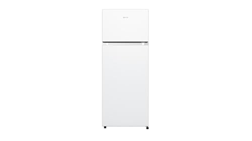 Gorenje RF414DPW4 Kühl-Gefrierkombination/Freistehend/EK:D /39dB /206 Liter Fassungsvermögen/CrispZone/EcoMode/Abtau-Vollautomatik/Türnaschlag wechselbar/HxBxT: 143,6 x 55,4 x 54,2 cm/Weiß