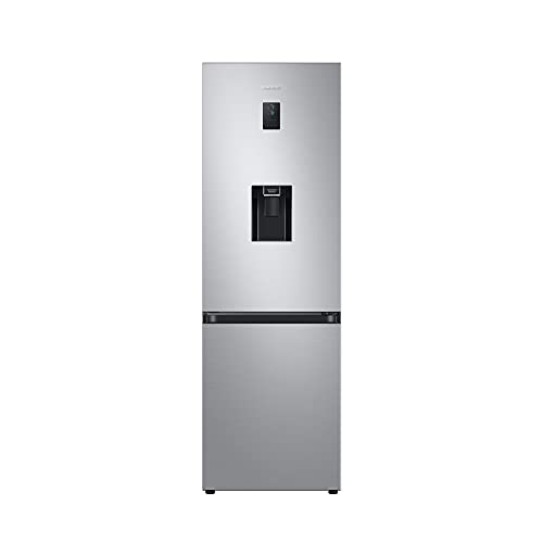 Samsung RL34T653DSA/EG Kühl-/Gefrierkombination, 185 cm, 341 ℓ, No Frost+, Space Max Technologie, Wasserspender, Edelstahl Look