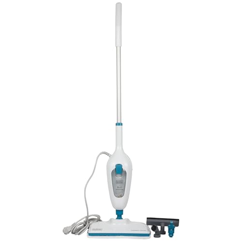 BLACK+DECKER Dampfreiniger 5-in-1 Dampfbesen 1.300W Steam Mop (Dampfreiniger für hygienische, gründliche Sauberkeit, abnehmbarer Stiel, einfache Bedienbarkeit, inkl. 5-teiliges Zubehörset) FSM13E5