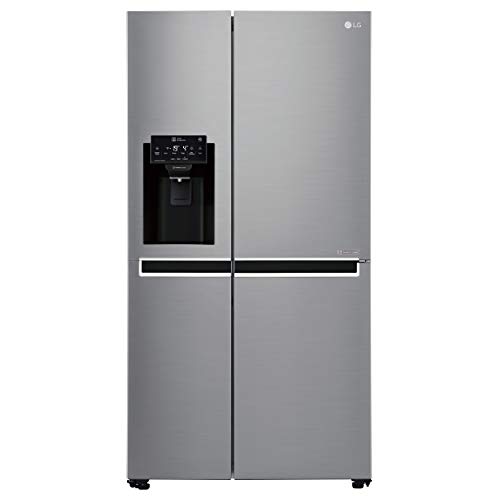 LG Electronics GSL 461 ICEZ Side-by-Side / A++ / 376 kWh/Jahr / 179 cm / 405 L Kühlteil / 196 L Gefrierteil / stahl / Inverter Linear Kompressor / No Frost