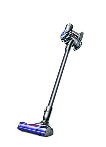 Dyson V6 Animal Extra beutel- und kabelloser Staubsauger (inkl. Mini und breiter Elektrodüse, Akkusauger für Decken-, Bodenreinigung und Zwischenräume mit Wandhalterung und Ladestation)