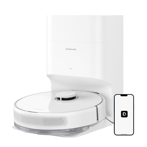 dreame D10 Plus Gen 2 Saugroboter mit Wischfunktion, Automatischer Staubentleerung, Speichert bis zu 90 Tage Staub, LiDAR-Navigation, 6000 Pa Saugkraft für Teppiche und Tierhaare, 285-Minuten-Akku