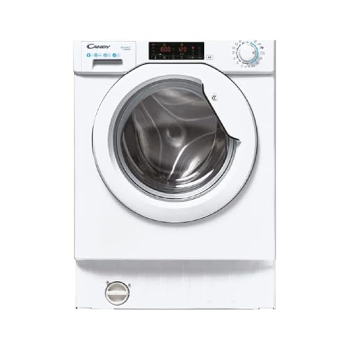 Candy CBW 48TWME-S Einbau Frontlader / Frontlader voll integriert / 8kg Waschen / Startzeitvorwah Liter / 1400 U/min Weiß