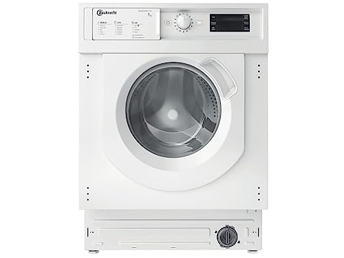 Bauknecht BI WMBG 71483E DE N Einbau-Waschmaschine/ 7kg / Flecken 40°/ Turo-Programm/Energy saver/Woolmark Green/ Kurz30° / Mehrfachwasserschutz+