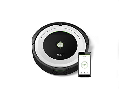 iRobot Roomba 691 Saugroboter, geeignet für Teppiche und Hartböden, Dirt Detect Technologie, 3-stufiges Reinigungssystem, App-Steuerung und WLAN, Staubsauger Roboter für Tierhaare, mit Zubehör