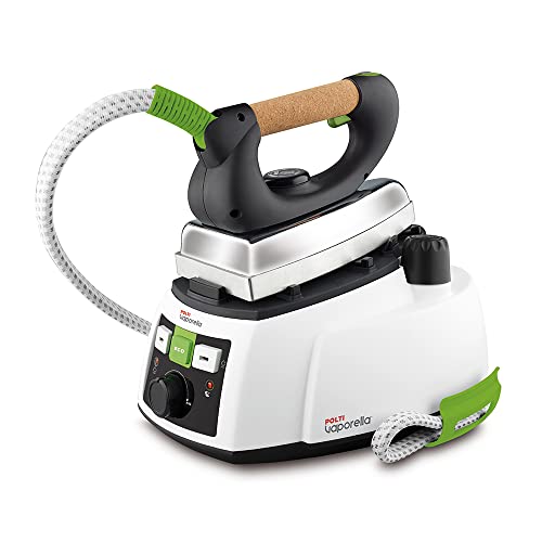 Polti Vaporella 535 Eco Pro, Dampfbügeleisen mit Hochdruckkessel 4 bar, Leistung 1750 W, Sicherheitsverschluss, Eco-Funktion, Weiß und Grün