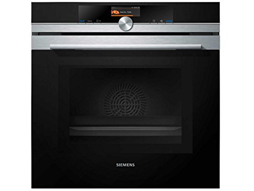 Siemens HM676G0S6 iQ700 Einbau-Elektro-Backofen mit Mikrowelle, Edelstahl, Smart Home kompatibel via Home Connect, activeClean Selbstreinigungs-Automatik, varioSpeed, cookControl Plus