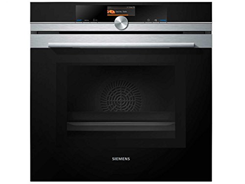 Siemens HM676G0S6 iQ700 Einbau-Elektro-Backofen mit Mikrowelle / Edelstahl / Smart Home kompatibel via Home Connect / activeClean Selbstreinigungs-Automatik / varioSpeed / cookControl Plus