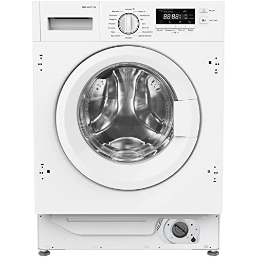Amica EWA 34657-1 W Einbau-Waschmaschine, 8 kg, 1400 U/Min, Energieeffizienzklasse B