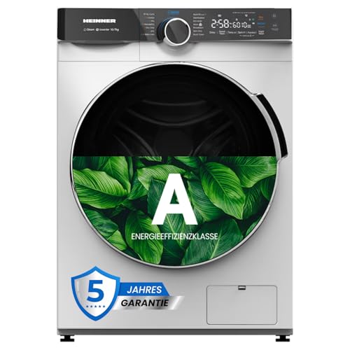 HEINNER HWM-BI914IVA+++ Einbauwaschmaschine – 9 kg – 1400 U/min – Energieklasse A – Motor Inverter – 15 Programme – Weiß – 5 Jahre Garantie