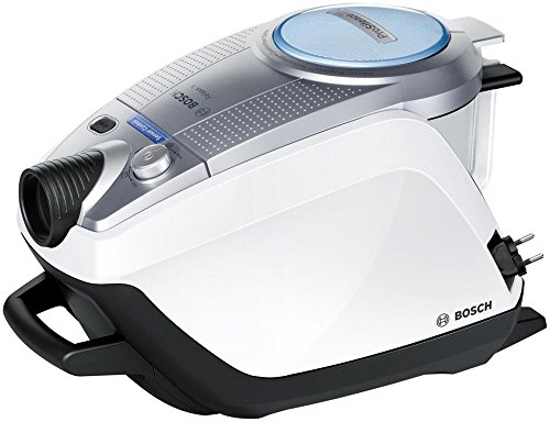 Bosch Staubsauger beutellos Relaxx'x ProSilence Plus BGS5331, ideal für Allergiker, Hygiene-Filter, Bodendüse für Parkett, Teppich, Fliesen, langes Kabel, Selbstreinigung, 700 W, silber