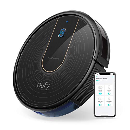 eufy by Anker RoboVac 15C Saugroboter [BoostIQ] mit WLAN Funktion, extrem flaches Design, 1300Pa Saugkraft, Geräuscharmer Betrieb, Selbstaufladender Staubsaugerroboter, für Hartböden und Teppiche