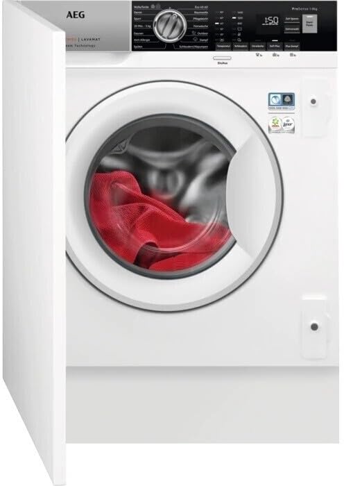 AEG L7FBI6481 Einbau Waschmaschine vollintegriert 8kg 1400 U/min. Höhe 81,9cm Breite 59,6cm
