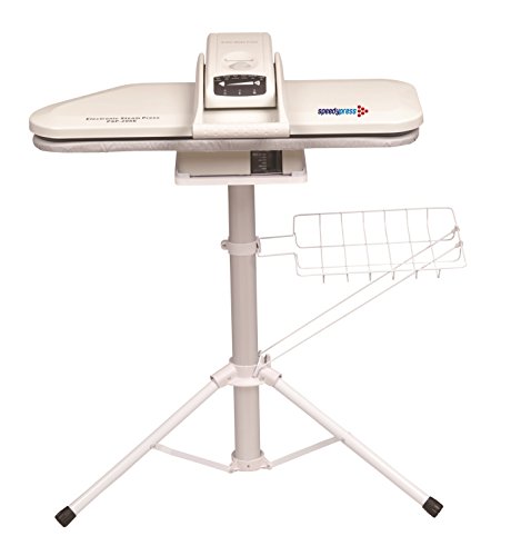 Professionelle Dampfbügelpresse von Speedypress mit Ständer - Große (Doppelte) Größe - 80cm y 31cm (zzgl. Decke & Schaum im Wert von 45 € GRATIS)