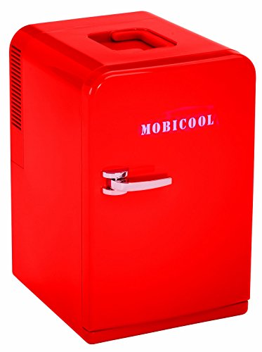 DOMETIC Mobicool F15 Thermoelektrischer Minikühlschrank, Rot