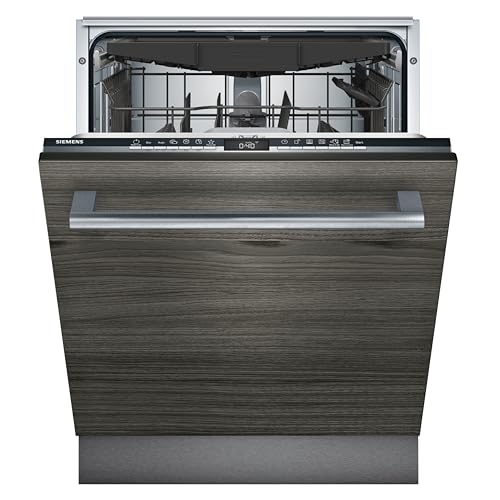 Siemens SN63EX14VE, iQ300 Smarter Geschirrspüler, Vollintegrierte Spülmaschine mit Besteckschublade, 60 cm, Auto Türöffnung dank autoOpen dry, Besonders leise durch iQdrive-Motor, infoLight aquaStop