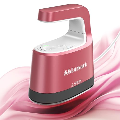 Ablemark Transferpresse mini Hitzepresse Presse Plotter Maschine mit 4 Zeitmesser, Heißpresse Heat Press mit 3 Heizstufen, Tragbare Bügelpresse NTC-Temregel DIY für T-Shirts Schuhe, Mützen, HTV-Vinyl