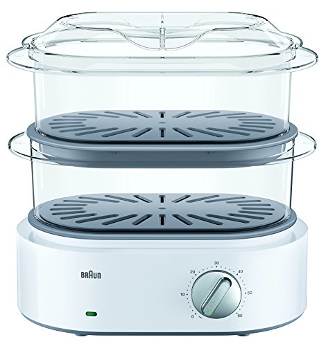 Braun FS 5100 Dampfgarer Identity Collection, weiß