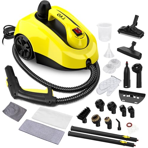 TVD Dampfreiniger, Polstermöbelreiniger, Dampfreiniger mit 5 m extra langem Netzkabel für Bodendampfer, Ofen, Teppich, Sofa, Polster, Bettwanzen
